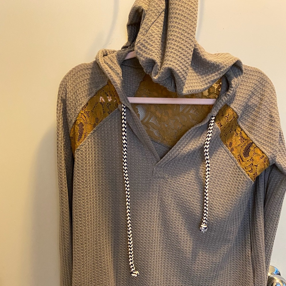 Waffle Pull over